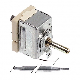 Термостат темп. макс. 85°C 1-полярн. 1NO 16А ø датчик 6мм Д датчик 94мм