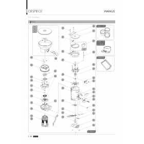 Деталировка Кофемашина CoffeeQueen COFFEE-GRINDER-KIT-MARKUS