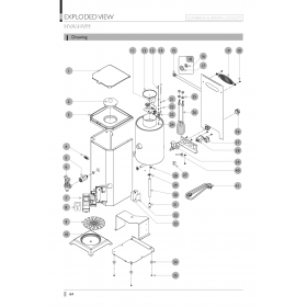 Деталировка Генератор горячей воды CoffeeQueen HVM