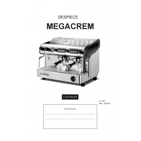 Деталировка Кофемашина CoffeeQueen MEGACREM