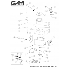 Деталировка Куттер GAM IDEAL-5