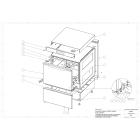 Деталировка Машина посудомоечная GAM K540E