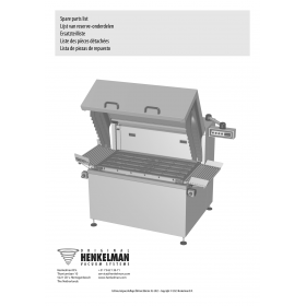 Деталировка Упаковщик вакуумный Henkelman DIPTANK-200A 202302-