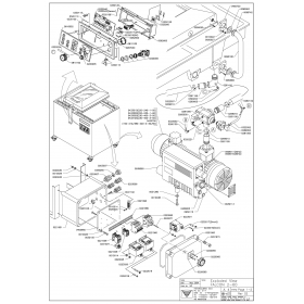 Деталировка Упаковщик вакуумный Henkelman Falcon2-60 200405-