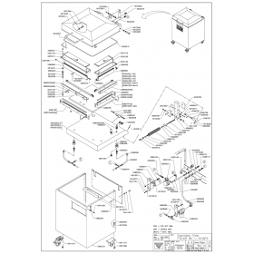 Деталировка Упаковщик вакуумный Henkelman Polar80 200405-