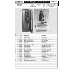 Деталировка Пароконвектомат электр. Rational CCC101-3NAC400V50Hz C11C95057001-