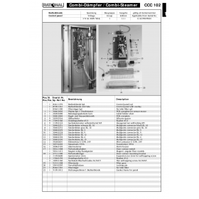 Деталировка Пароконвектомат электр. Rational CCC102-3NAC400V50Hz