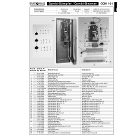 Деталировка Пароконвектомат электр. Rational CCM101-3NAC400V50Hz C11M95057001-