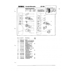 Деталировка Пароконвектомат электр. Rational CD101 10187021194-