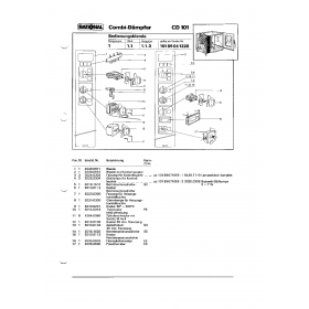 Деталировка Пароконвектомат электр. Rational CD101 10189041295-