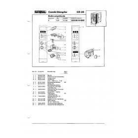 Деталировка Пароконвектомат электр. Rational CD20 02089104001-