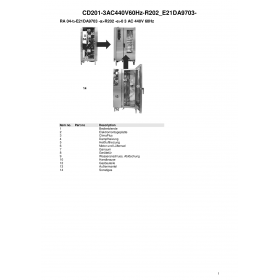 Деталировка Пароконвектомат электр. Rational CD201-3AC440V60Hz-R202 E21DA9703-