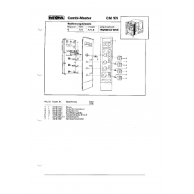 Деталировка Пароконвектомат электр. Rational CM101 11M89104001-