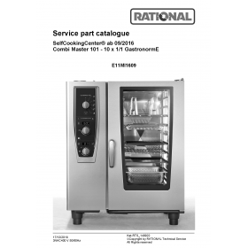 Деталировка Пароконвектомат электр. Rational CM101-3NAC400V50-60Hz