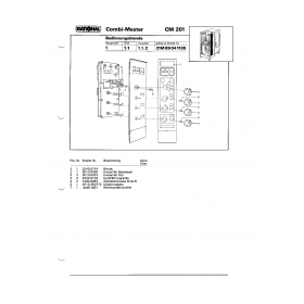 Деталировка Пароконвектомат электр. Rational CM201 21M89041105-