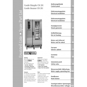 Деталировка Пароконвектомат электр. Rational CM201-3NAC400V50Hz E21MA97061001-