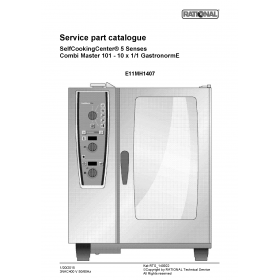 Деталировка Пароконвектомат электр. Rational CMP101-3NAC400V50-60Hz