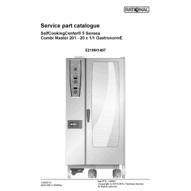 Деталировка Пароконвектомат электр. Rational CMP201-3NAC400V50-60Hz