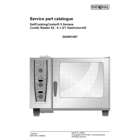 Деталировка Пароконвектомат электр. Rational CMP62-3NAC400V50-60Hz