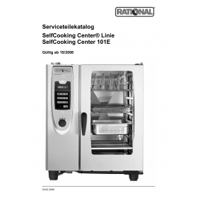 Деталировка Пароконвектомат электр. Rational SCC101-3AC208V60Hz-L000