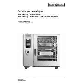 Деталировка Пароконвектомат электр. Rational SCC102-E12SG