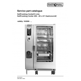 Деталировка Пароконвектомат электр. Rational SCC202-E22SG