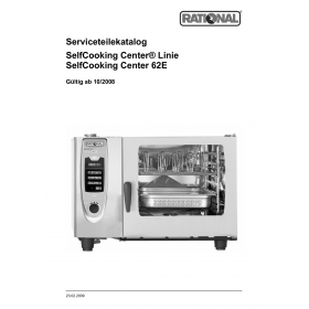 Деталировка Пароконвектомат электр. Rational SCC62-3AC240V60Hz-L000