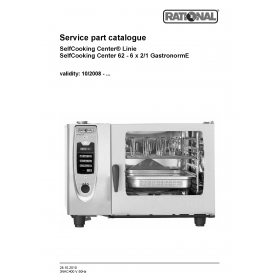 Деталировка Пароконвектомат электр. Rational SCC62-E62SG