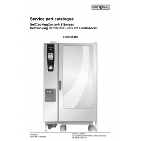 Деталировка Пароконвектомат электр. Rational SCCWE202-3NAC400V50-60Hz E22SH1408-