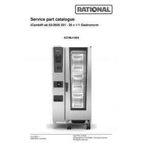 Деталировка Пароконвектомат электр. Rational iCP-20-1-1E-3NAC400V50-60Hz E21MJ1904-