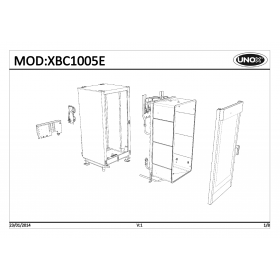Деталировка Печь с горячим обдувом электр. Unox XBC1005E-0D02