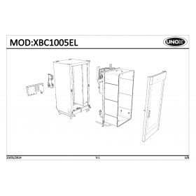 Деталировка Печь с горячим обдувом электр. Unox XBC1005EL-0D02