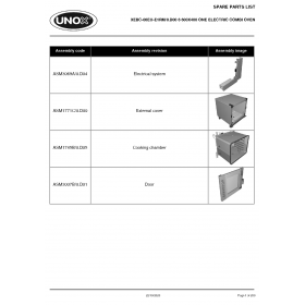 Деталировка Пароконвектомат электр. Unox XEBC-06EU-E1RM XEBC-06EU-E1RM-0.D00