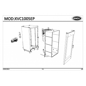 Деталировка Пароконвектомат электр. Unox XVC1005EP-0D01