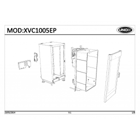 Деталировка Пароконвектомат электр. Unox XVC1005EP-0D02