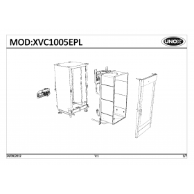 Деталировка Пароконвектомат электр. Unox XVC1005EPL-0D00