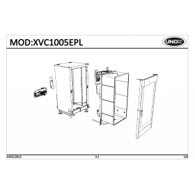 Деталировка Пароконвектомат электр. Unox XVC1005EPL-0D01