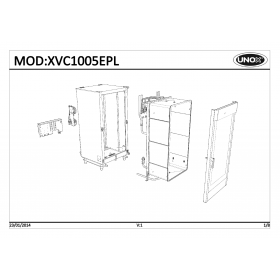 Деталировка Пароконвектомат электр. Unox XVC1005EPL-0D02