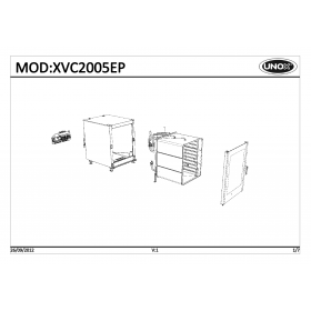 Деталировка Пароконвектомат электр. Unox XVC2005EP-0D00