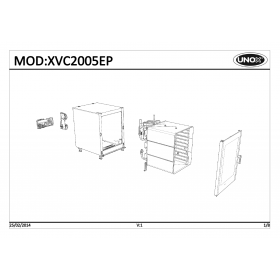 Деталировка Пароконвектомат электр. Unox XVC2005EP-0D03