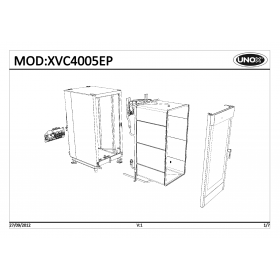 Деталировка Пароконвектомат электр. Unox XVC4005EP-0D00