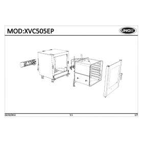 Деталировка Пароконвектомат электр. Unox XVC505EP-0D00