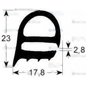 Уплотнение двери Rational 5012.0704