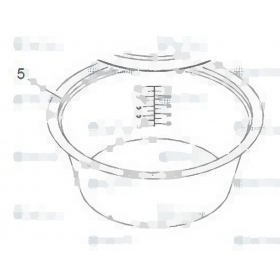 Чаша внутренняя для рисоварки Hurakan HKN-SDR42
