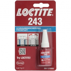 Средство для фиксации винта средней прочности LOCTITE 243 5мл флакон 20010040/20010042