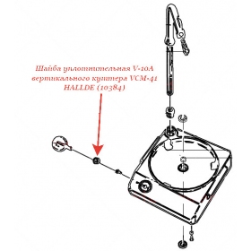 УПЛОТНИТЕЛЬНАЯ ШАЙБА, V-10A для куттера Hallde