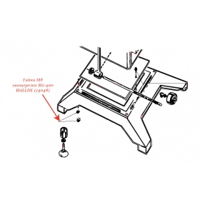 ГАЙКА, М8 для овощерезки Hallde