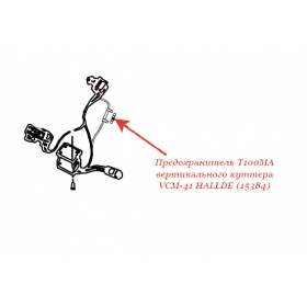 ПРЕДОХРАНИТЕЛЬ, T100MA для куттера/овощерезки Hallde