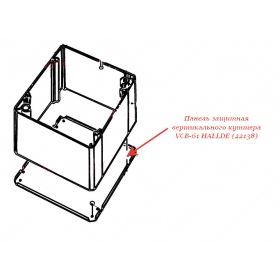 ЗАЩИТНАЯ ПАНЕЛЬ для куттера Hallde