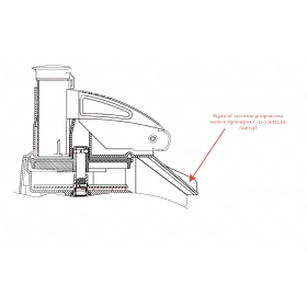ВЕРХНИЙ ЭЛЕМЕНТ УСТРОЙСТВА ПОДАЧИ для куттера/овощерезки Hallde